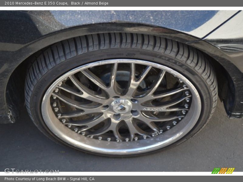 Black / Almond Beige 2010 Mercedes-Benz E 350 Coupe