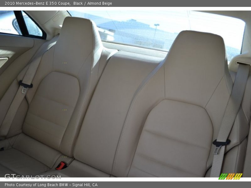 Black / Almond Beige 2010 Mercedes-Benz E 350 Coupe
