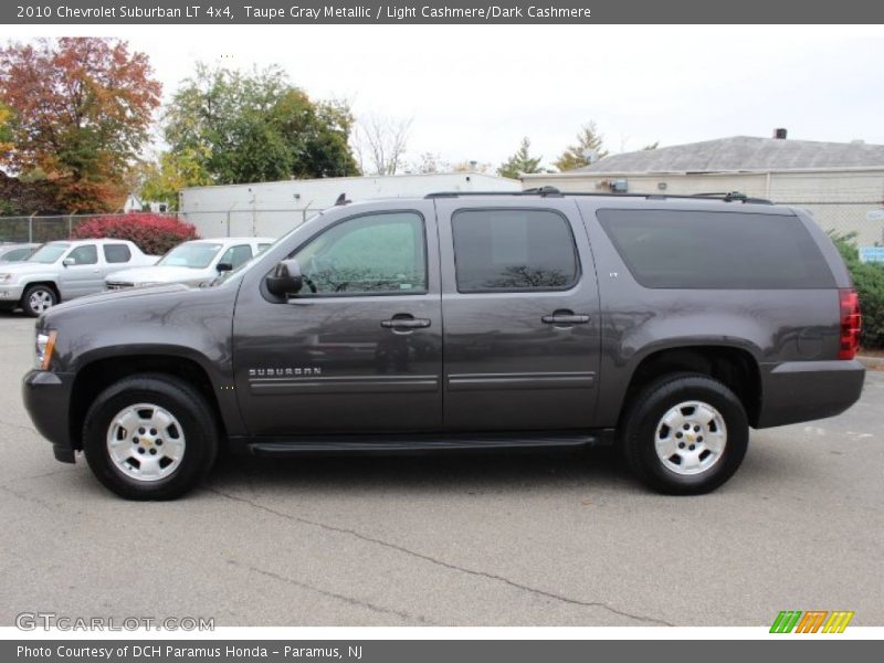 Taupe Gray Metallic / Light Cashmere/Dark Cashmere 2010 Chevrolet Suburban LT 4x4