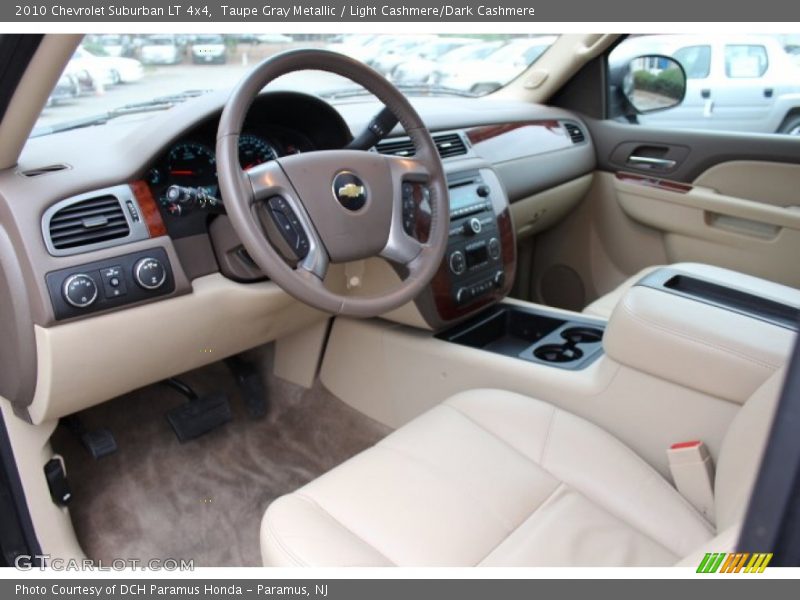 Taupe Gray Metallic / Light Cashmere/Dark Cashmere 2010 Chevrolet Suburban LT 4x4