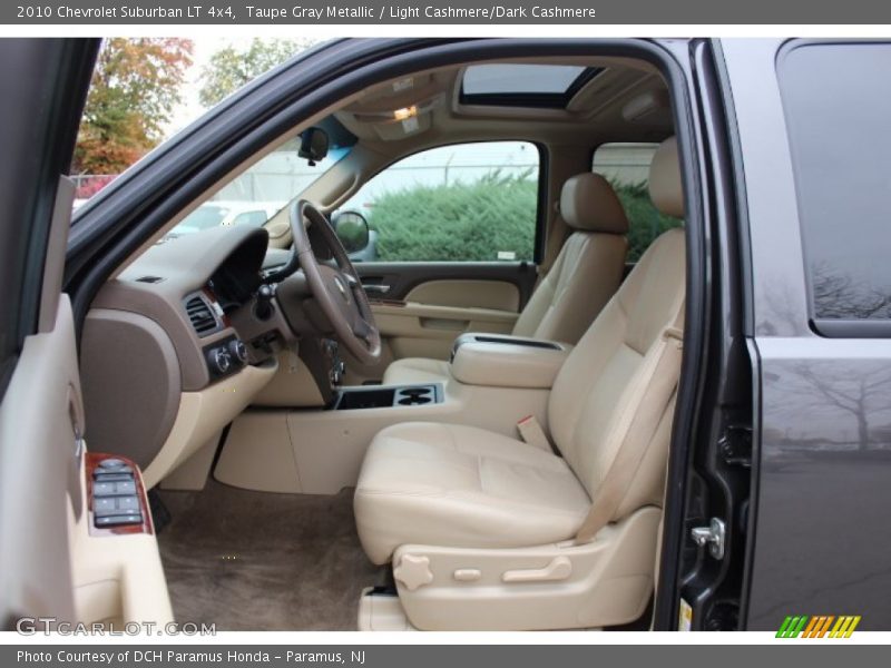 Taupe Gray Metallic / Light Cashmere/Dark Cashmere 2010 Chevrolet Suburban LT 4x4