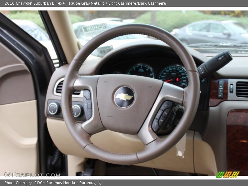 Taupe Gray Metallic / Light Cashmere/Dark Cashmere 2010 Chevrolet Suburban LT 4x4