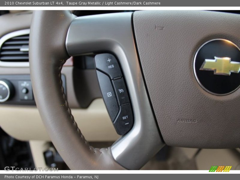 Taupe Gray Metallic / Light Cashmere/Dark Cashmere 2010 Chevrolet Suburban LT 4x4