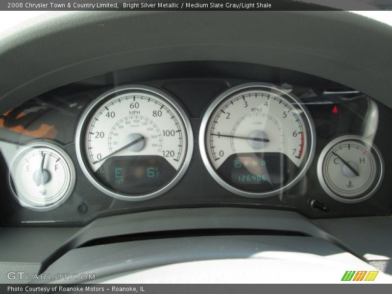  2008 Town & Country Limited Limited Gauges