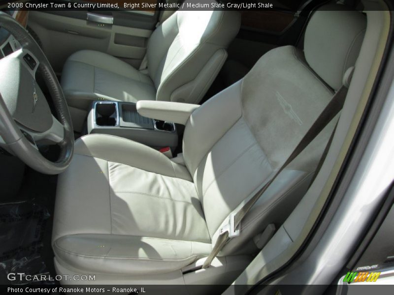 Front Seat of 2008 Town & Country Limited