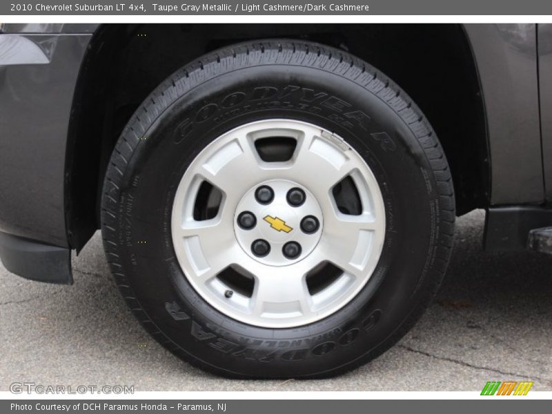 Taupe Gray Metallic / Light Cashmere/Dark Cashmere 2010 Chevrolet Suburban LT 4x4
