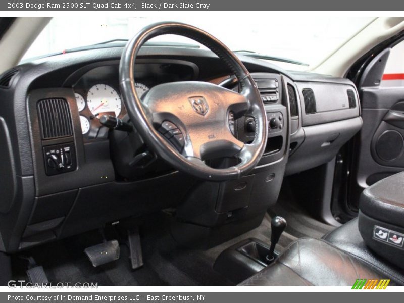 Black / Dark Slate Gray 2003 Dodge Ram 2500 SLT Quad Cab 4x4