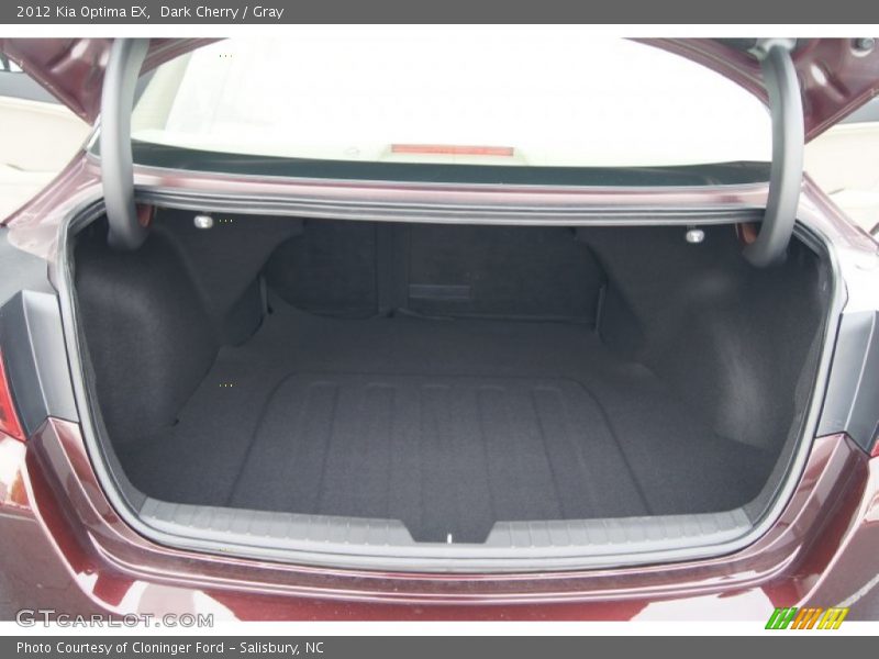 Dark Cherry / Gray 2012 Kia Optima EX