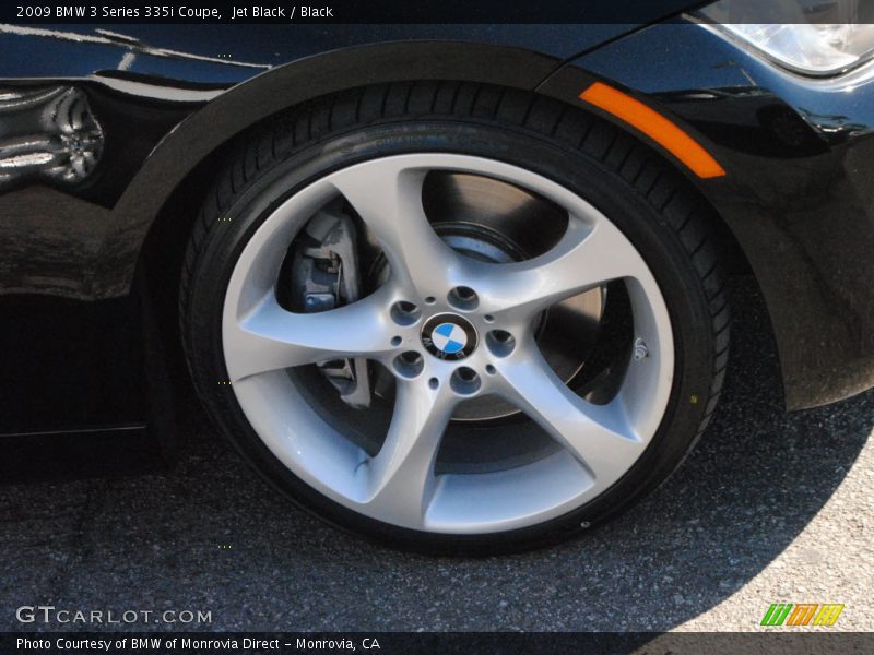 Jet Black / Black 2009 BMW 3 Series 335i Coupe