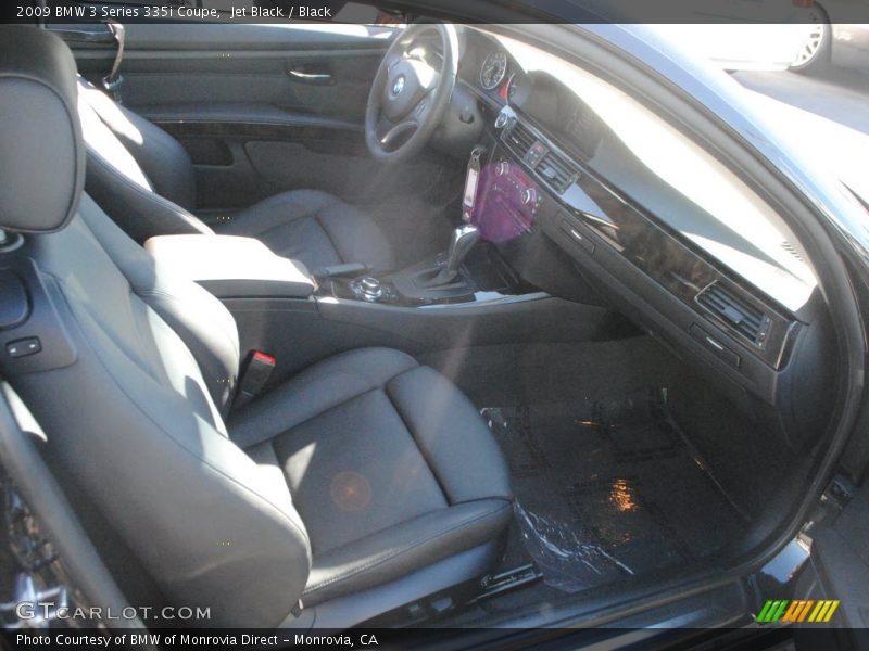 Jet Black / Black 2009 BMW 3 Series 335i Coupe