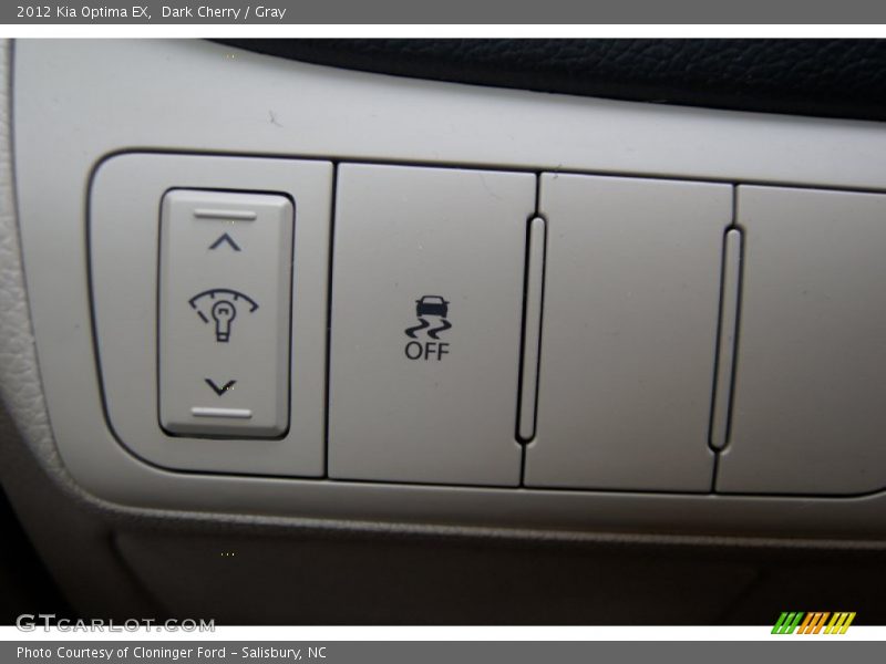 Dark Cherry / Gray 2012 Kia Optima EX