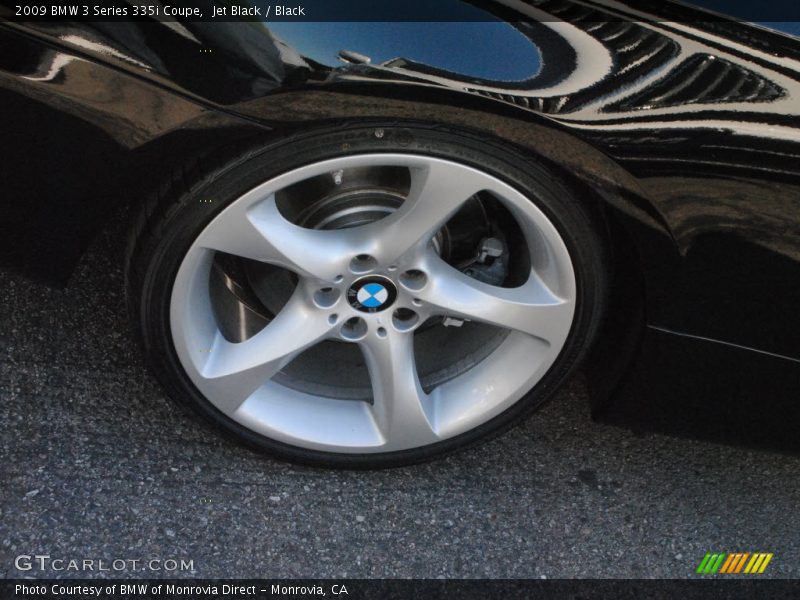 Jet Black / Black 2009 BMW 3 Series 335i Coupe