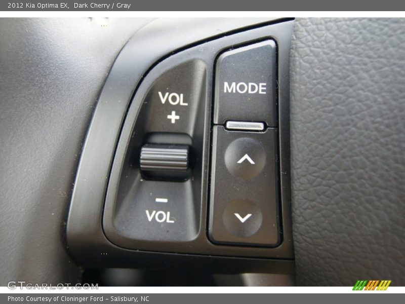 Dark Cherry / Gray 2012 Kia Optima EX