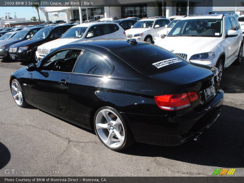 Jet Black / Black 2009 BMW 3 Series 335i Coupe
