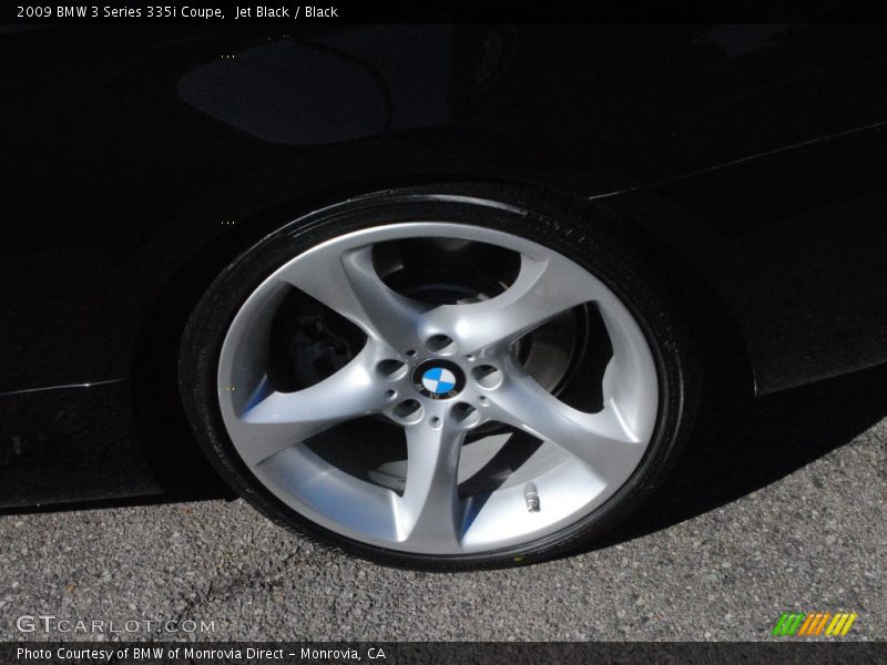 Jet Black / Black 2009 BMW 3 Series 335i Coupe