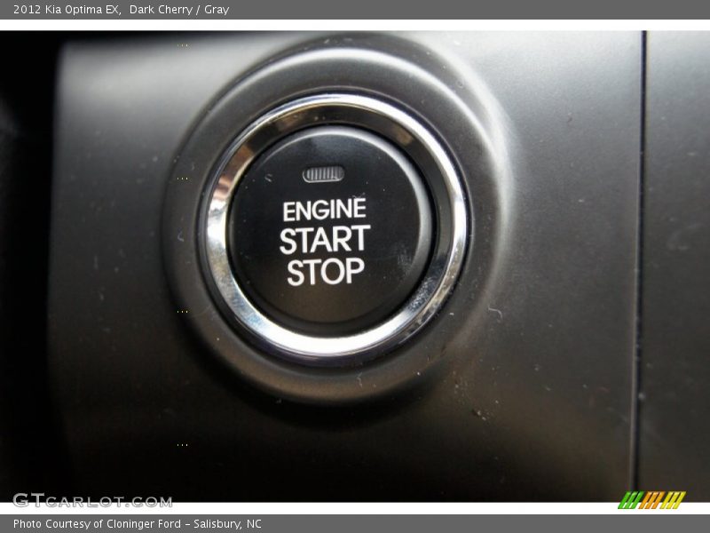 Dark Cherry / Gray 2012 Kia Optima EX