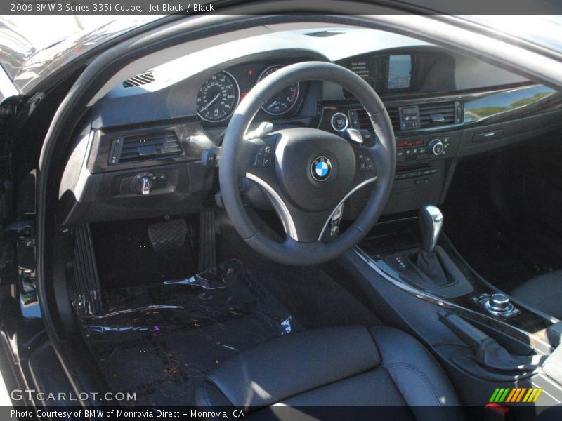 Jet Black / Black 2009 BMW 3 Series 335i Coupe
