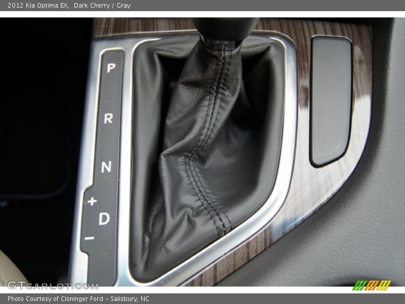 Dark Cherry / Gray 2012 Kia Optima EX