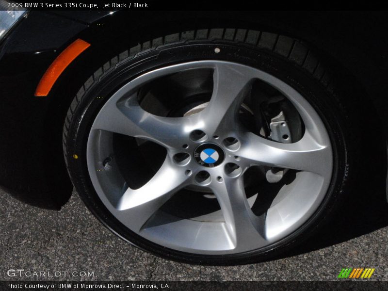 Jet Black / Black 2009 BMW 3 Series 335i Coupe