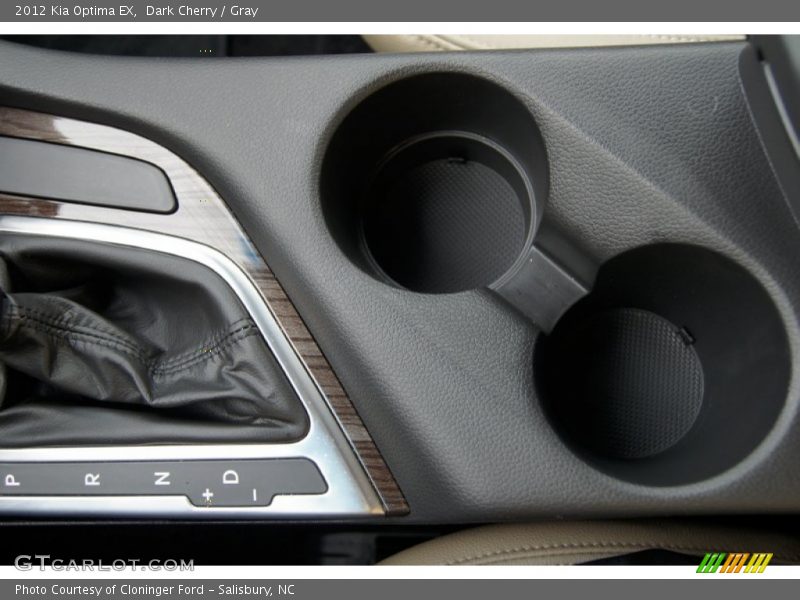 Dark Cherry / Gray 2012 Kia Optima EX
