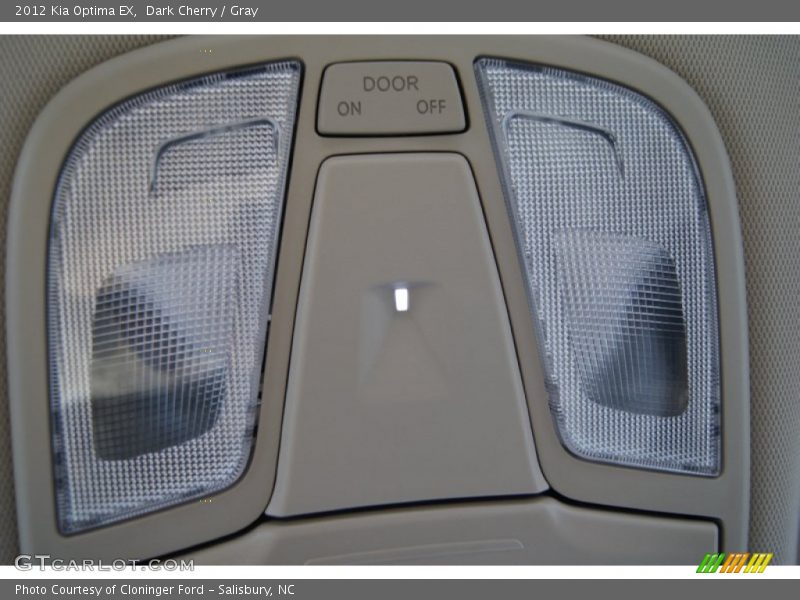 Dark Cherry / Gray 2012 Kia Optima EX