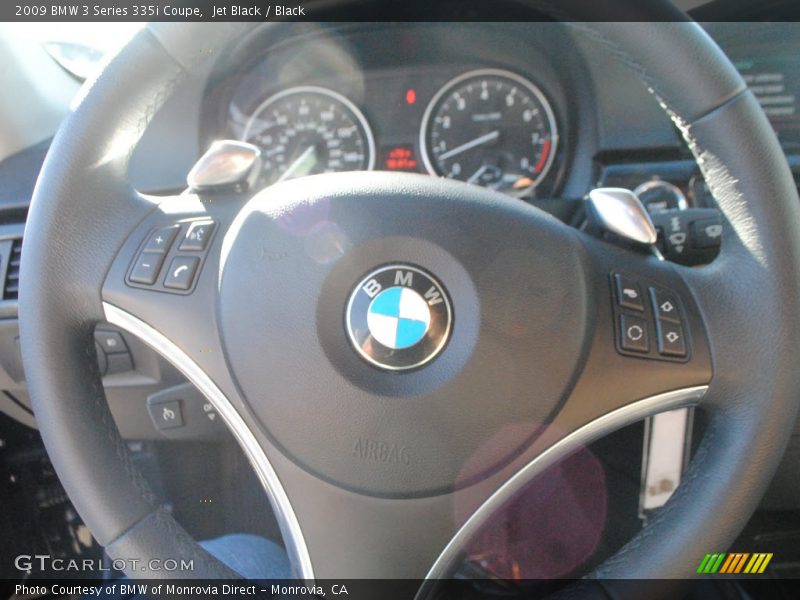 Jet Black / Black 2009 BMW 3 Series 335i Coupe