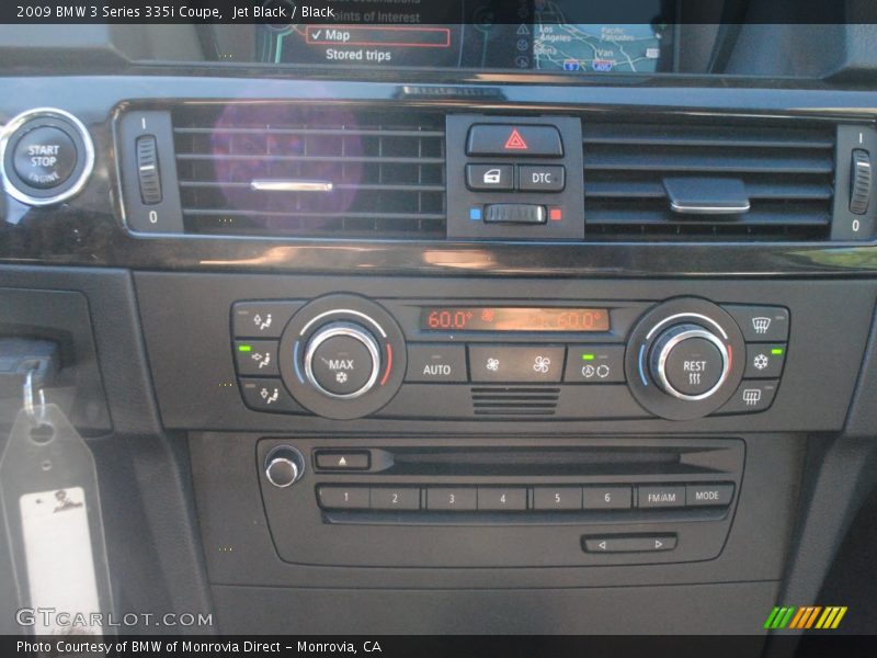 Jet Black / Black 2009 BMW 3 Series 335i Coupe