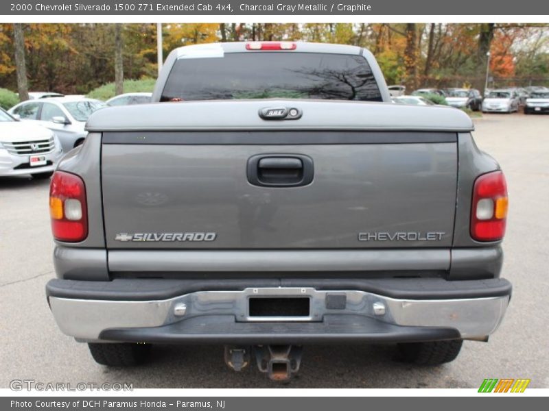 Charcoal Gray Metallic / Graphite 2000 Chevrolet Silverado 1500 Z71 Extended Cab 4x4