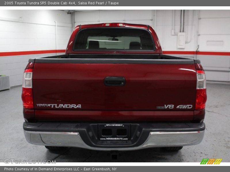 Salsa Red Pearl / Taupe 2005 Toyota Tundra SR5 Double Cab 4x4