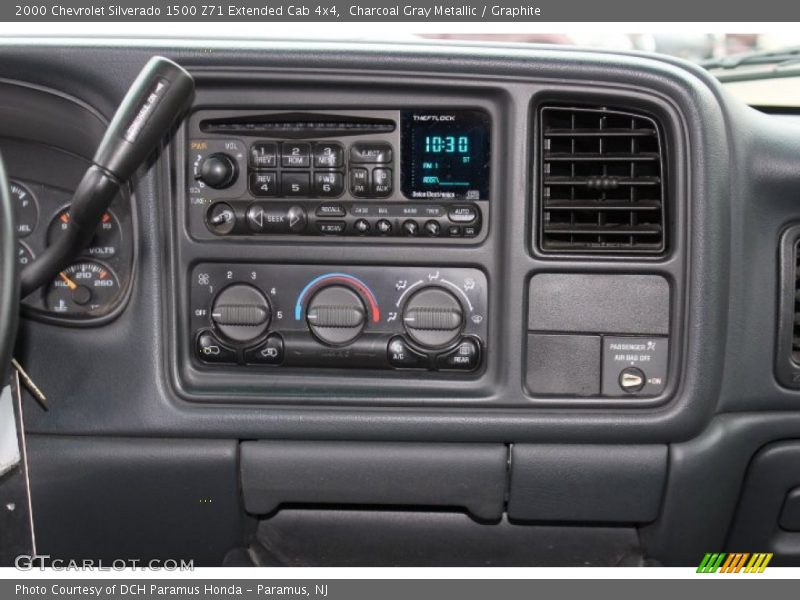 Charcoal Gray Metallic / Graphite 2000 Chevrolet Silverado 1500 Z71 Extended Cab 4x4