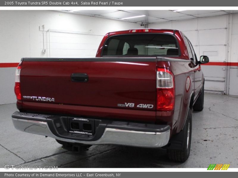 Salsa Red Pearl / Taupe 2005 Toyota Tundra SR5 Double Cab 4x4