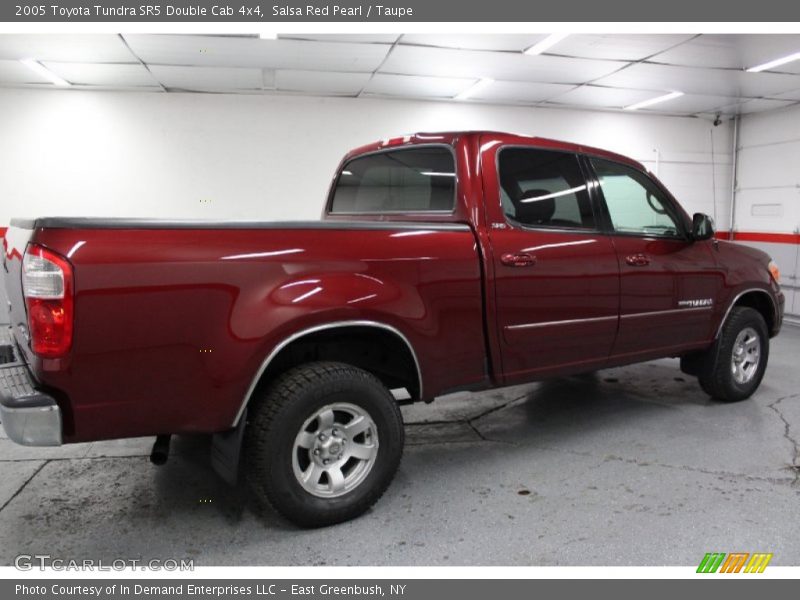 Salsa Red Pearl / Taupe 2005 Toyota Tundra SR5 Double Cab 4x4