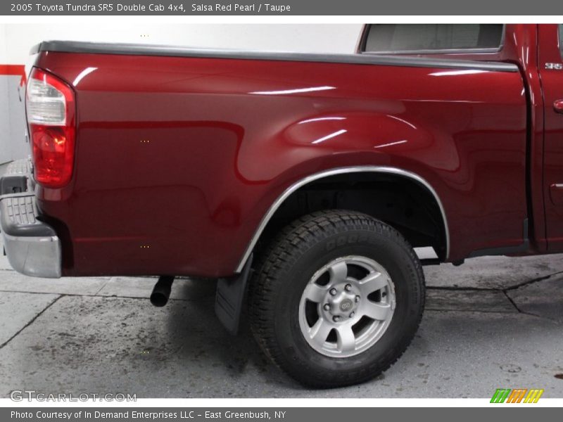 Salsa Red Pearl / Taupe 2005 Toyota Tundra SR5 Double Cab 4x4
