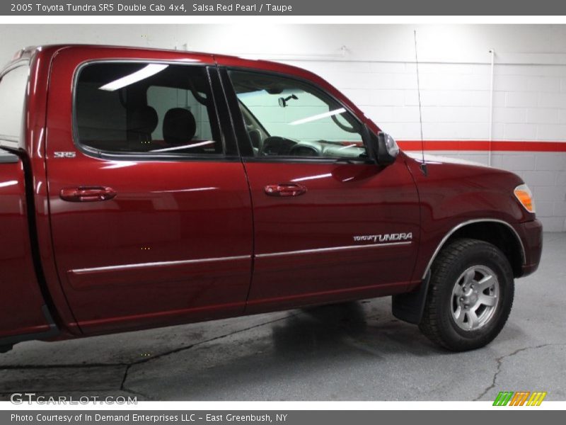 Salsa Red Pearl / Taupe 2005 Toyota Tundra SR5 Double Cab 4x4