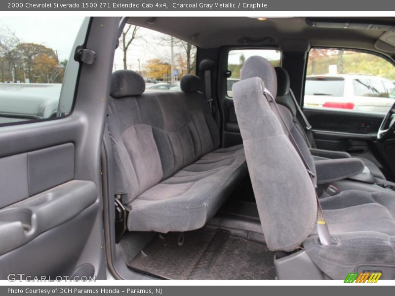 Charcoal Gray Metallic / Graphite 2000 Chevrolet Silverado 1500 Z71 Extended Cab 4x4