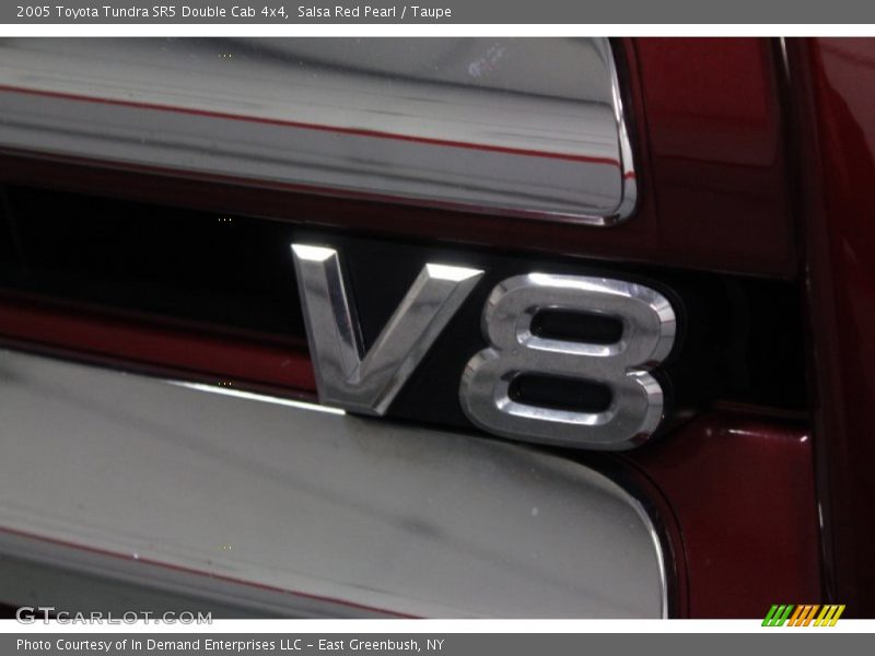 Salsa Red Pearl / Taupe 2005 Toyota Tundra SR5 Double Cab 4x4