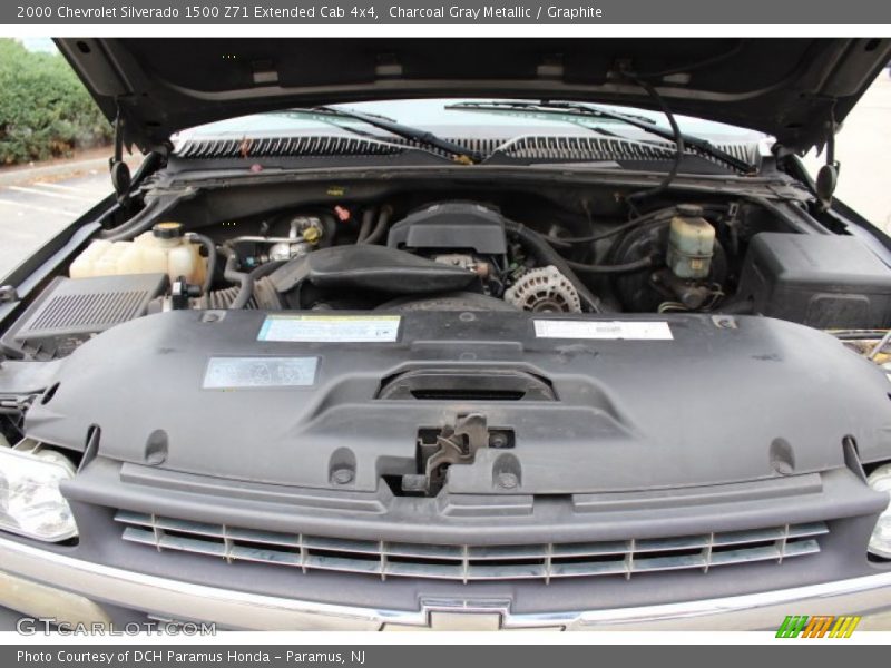 Charcoal Gray Metallic / Graphite 2000 Chevrolet Silverado 1500 Z71 Extended Cab 4x4