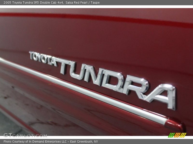 Salsa Red Pearl / Taupe 2005 Toyota Tundra SR5 Double Cab 4x4