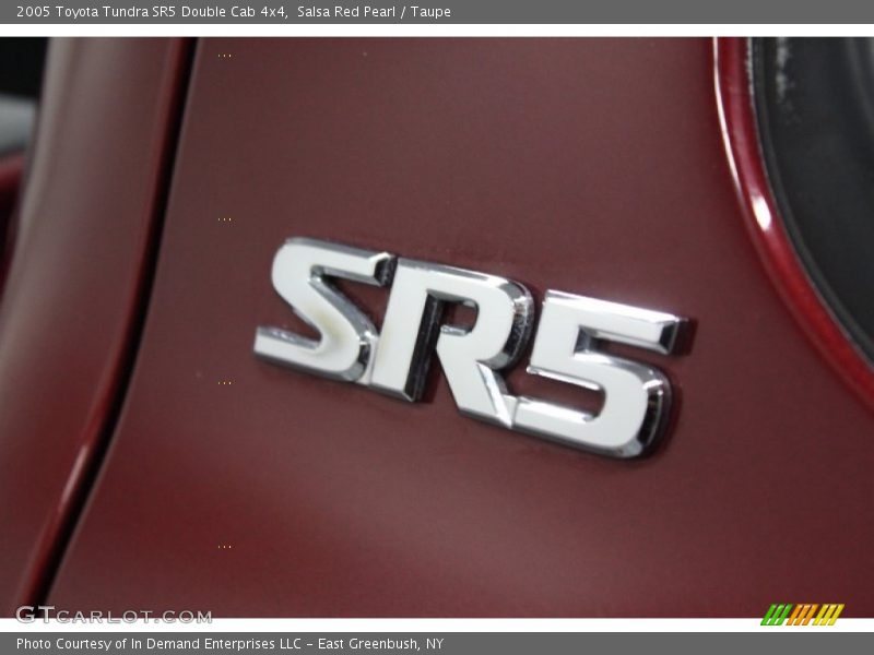Salsa Red Pearl / Taupe 2005 Toyota Tundra SR5 Double Cab 4x4