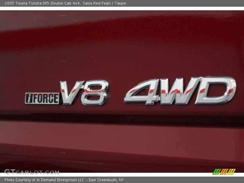Salsa Red Pearl / Taupe 2005 Toyota Tundra SR5 Double Cab 4x4