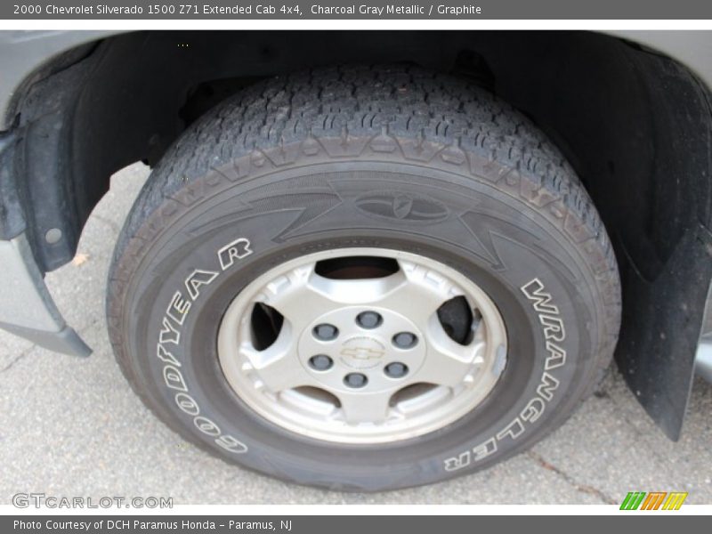 Charcoal Gray Metallic / Graphite 2000 Chevrolet Silverado 1500 Z71 Extended Cab 4x4
