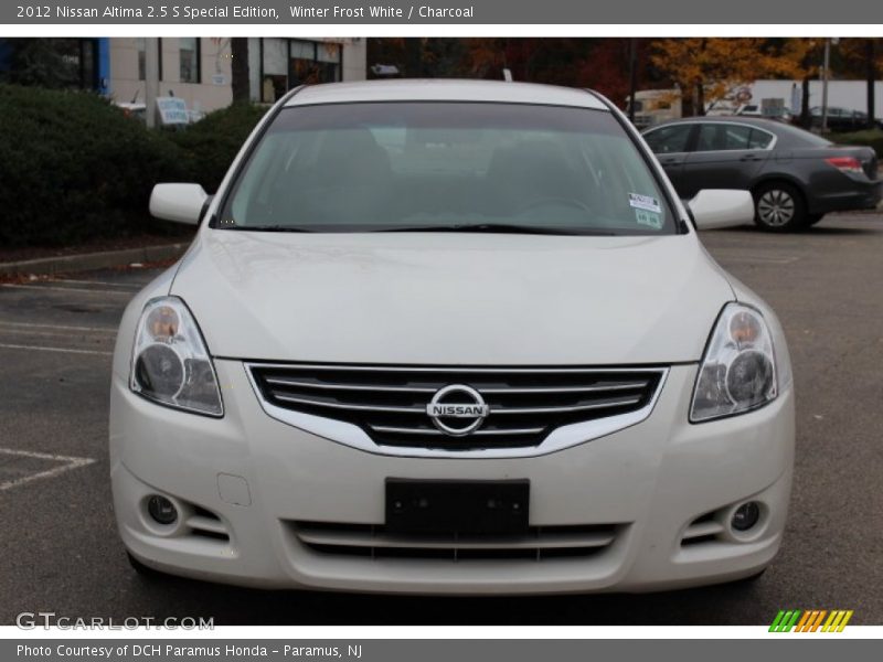 Winter Frost White / Charcoal 2012 Nissan Altima 2.5 S Special Edition