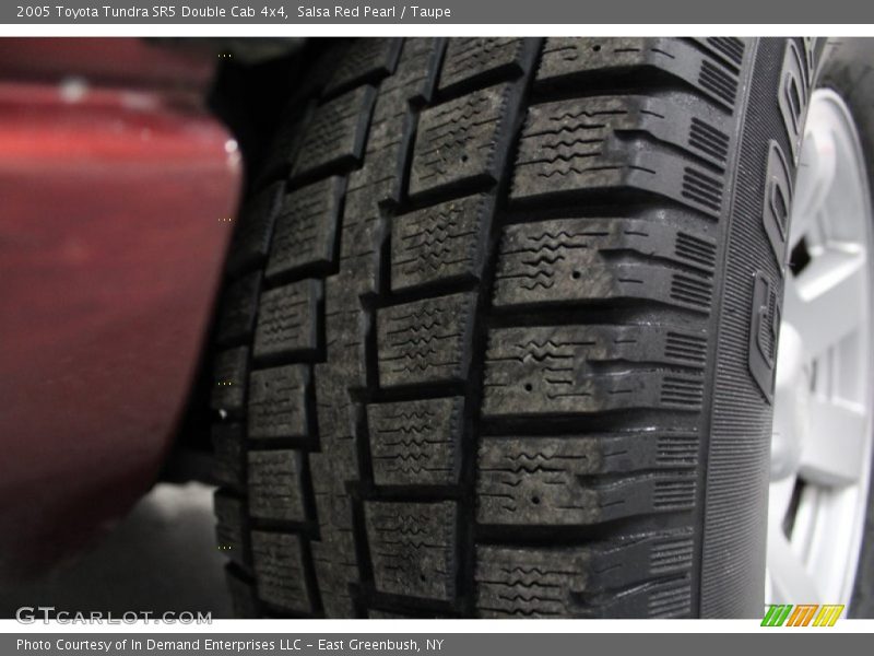 Salsa Red Pearl / Taupe 2005 Toyota Tundra SR5 Double Cab 4x4