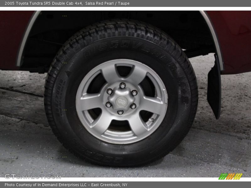 Salsa Red Pearl / Taupe 2005 Toyota Tundra SR5 Double Cab 4x4