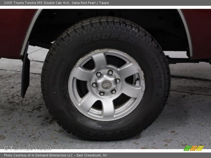 Salsa Red Pearl / Taupe 2005 Toyota Tundra SR5 Double Cab 4x4
