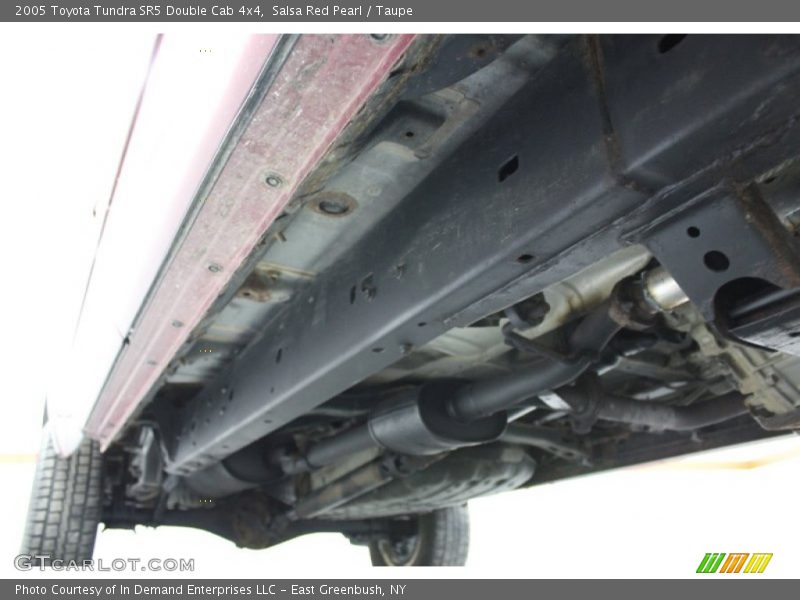 Salsa Red Pearl / Taupe 2005 Toyota Tundra SR5 Double Cab 4x4