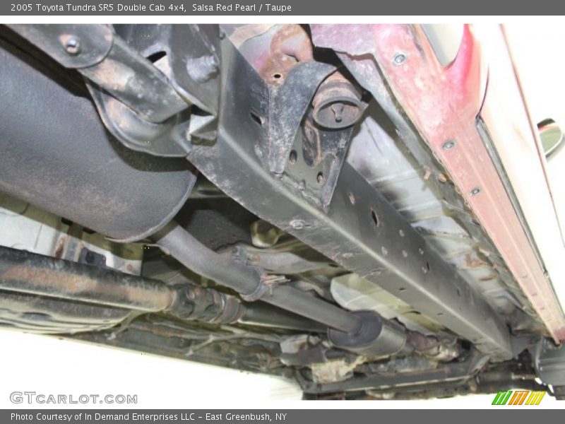 Salsa Red Pearl / Taupe 2005 Toyota Tundra SR5 Double Cab 4x4