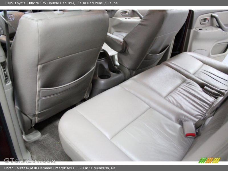 Salsa Red Pearl / Taupe 2005 Toyota Tundra SR5 Double Cab 4x4