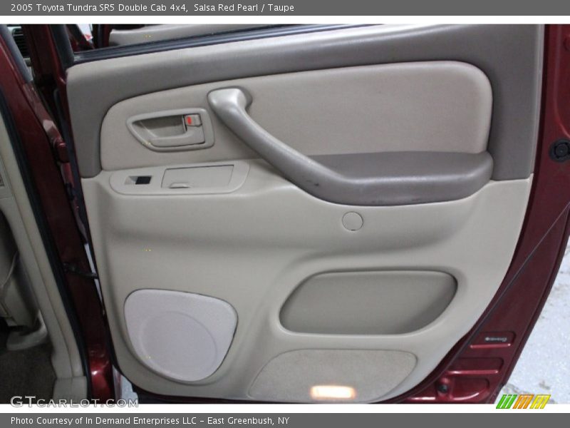 Salsa Red Pearl / Taupe 2005 Toyota Tundra SR5 Double Cab 4x4