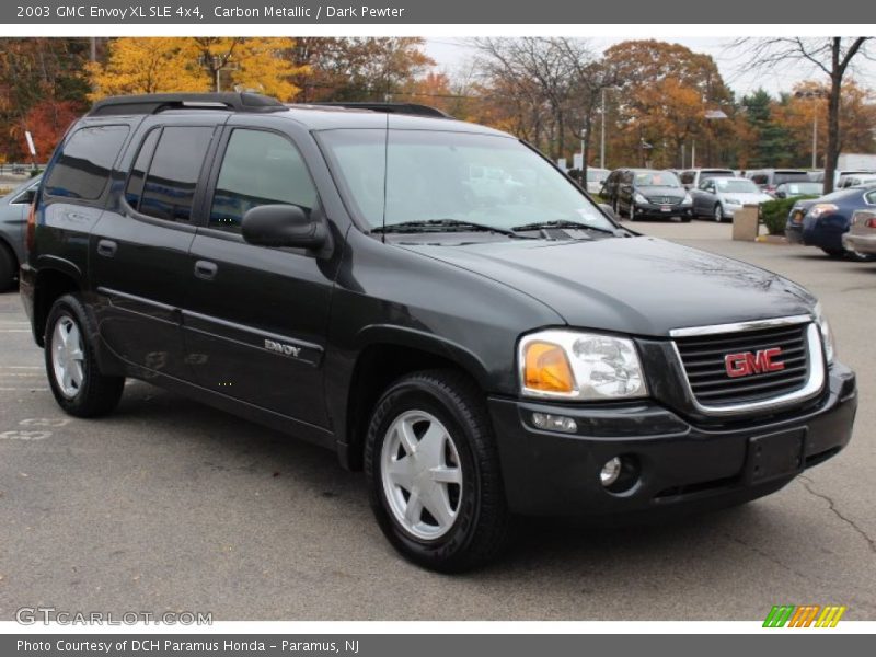 Carbon Metallic / Dark Pewter 2003 GMC Envoy XL SLE 4x4